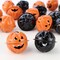 Pumpkin Bells Head Craft Bells for DIY Halloween Decor Collar Jingle Bells Halloween Decorations Ornament Jewelry Findings Charms Pendant